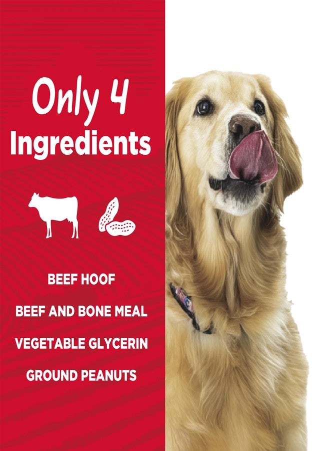Country Kitchen Stuffed Beef Hoof Peanut Butter Flavor Dog Treat, 100% Natural, Long Lasting, 2 Pack - Image 5